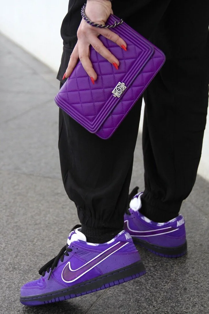 Purple lobster sales on feet
